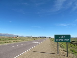 Das ist eine urbane Gegend kurz vor der Grenze zu Bolivien.