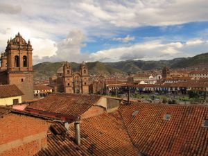 Cusco Altstadt.